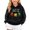 Z2-Black1, variant on AWZXDE Girls Horse Print Long Sleeve Hoodies Sweatshirts Cozy Pullover Kids Casual Tops with Animal Design White,8-9 Years