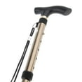 thumbnail image 6 of Collapsible Aluminum Alloy Walking Crutches Foldable Lightweight Adjustable Portable Hiking mobility for stick Aid Cane for Elderly Adults, 6 of 8