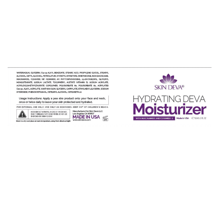 Skin Deva Niacinamide Hydrating Cream With Ceramides, 1.7 oz photo 5