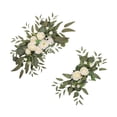 thumbnail image 1 of Guirnaldas de centro de mesa de flores de arco de boda perfecl flores decorativas de seda, 1 of 8
