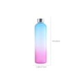thumbnail image 3 of La mejor botella grande de agua de 1000 ml con color degradado y tapa de acero inoxidable - Vaso deportivo portátil para gimnasio, senderismo e hidratación diaria, 3 of 6