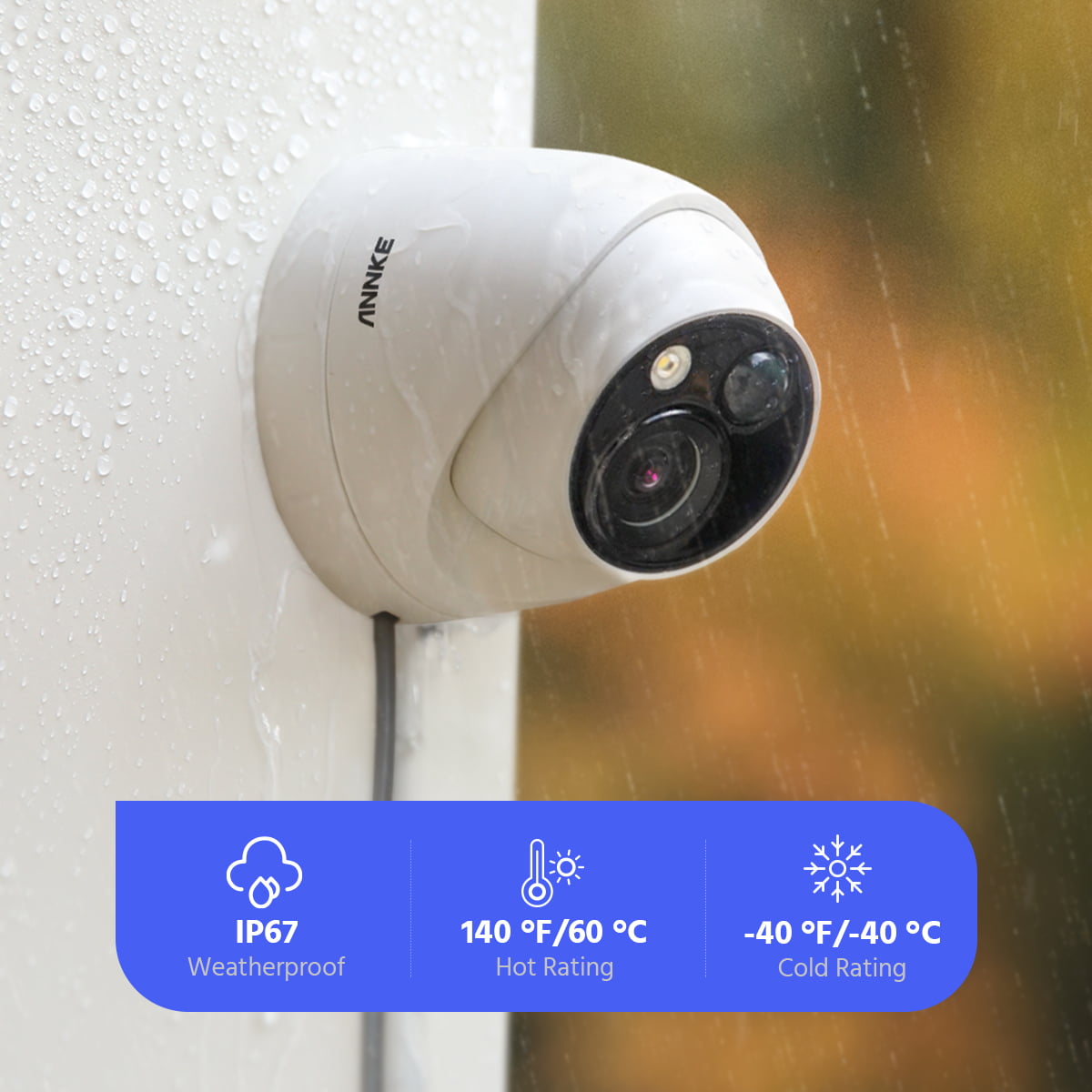 ANNKE Kit Caméra de Surveillance Exterieure 5MP Lite H.265+ DVR