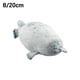 thumbnail image 3 of Foca gorda de peluche de 20 cm, juguete de foca de peluche, foca guatona, muñeco de peluche suave, almohada para dormir, bonito muñeco de león marino, regalo, 3 of 5