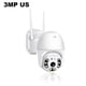 thumbnail image 3 of Cámara de seguridad Indoor WiFi Infrarrojo Vista nocturna 2304x1296p Videocámara con micrófono 10 / 100m RJ45 12V AP Video Audio Cam 3MP US Plug Advancent  AF000241-06B, 3 of 7