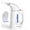 white, variant on Handheld Steamer for Clothes Wrinkle Removes,Garment Steamer for Hat,1.5lbs Lightly,40s Fast Heat-up,8 FT Power Cord,800W, for Home and Travel with Automatic Shut-Off Safety Protection (white)