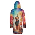 thumbnail image 2 of Hello 2025 Rhodesian Ridgeback Celebrates Happy New Year Firework Balloon All Over Print 3D Hooded Duffle Toggle Coat Ridgebacks Dog Lover Gifts - 02024, 2 of 6