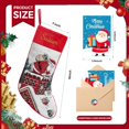 thumbnail image 2 of Personalized Christmas Stockings with Embroidered Name,Soft Velvet with Snowman Jacquard Design Xmas Stockings,18Inches Vintage Stocking for Family & Fireplace Holiday Decor Gift, 2 of 9