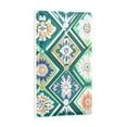 thumbnail image 2 of Yayeee Blank Wall Plate Cover 1-Gang 4.5"x2.7" Home Unused Decorative Outlet, Green Geometric Flowers, 2 of 7