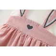 thumbnail image 3 of MINKIDFASHION Baby Girls Rabbit Style Long Sleeve Female Princess Dress 2T, 3 of 5