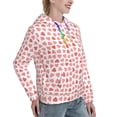 thumbnail image 2 of KLL Hearts for Womens Pullover Hoodie with Pocket Hooded Long Sleeve Shirts Sweatshirt for Women-X-Large, 2 of 7