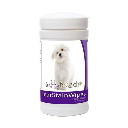 UPC: 0840235152965 | Healthy Breeds 840235152965 Maltese Tear Stain Wipes