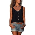 thumbnail image 5 of Women T Shirt Summer Tops 2022 Spring/summer Chiffon V-neck, 5 of 5