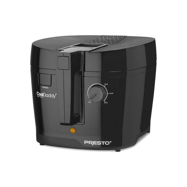 Presto 05442 CoolDaddy Cool-Touch Freidora profunda - Negro