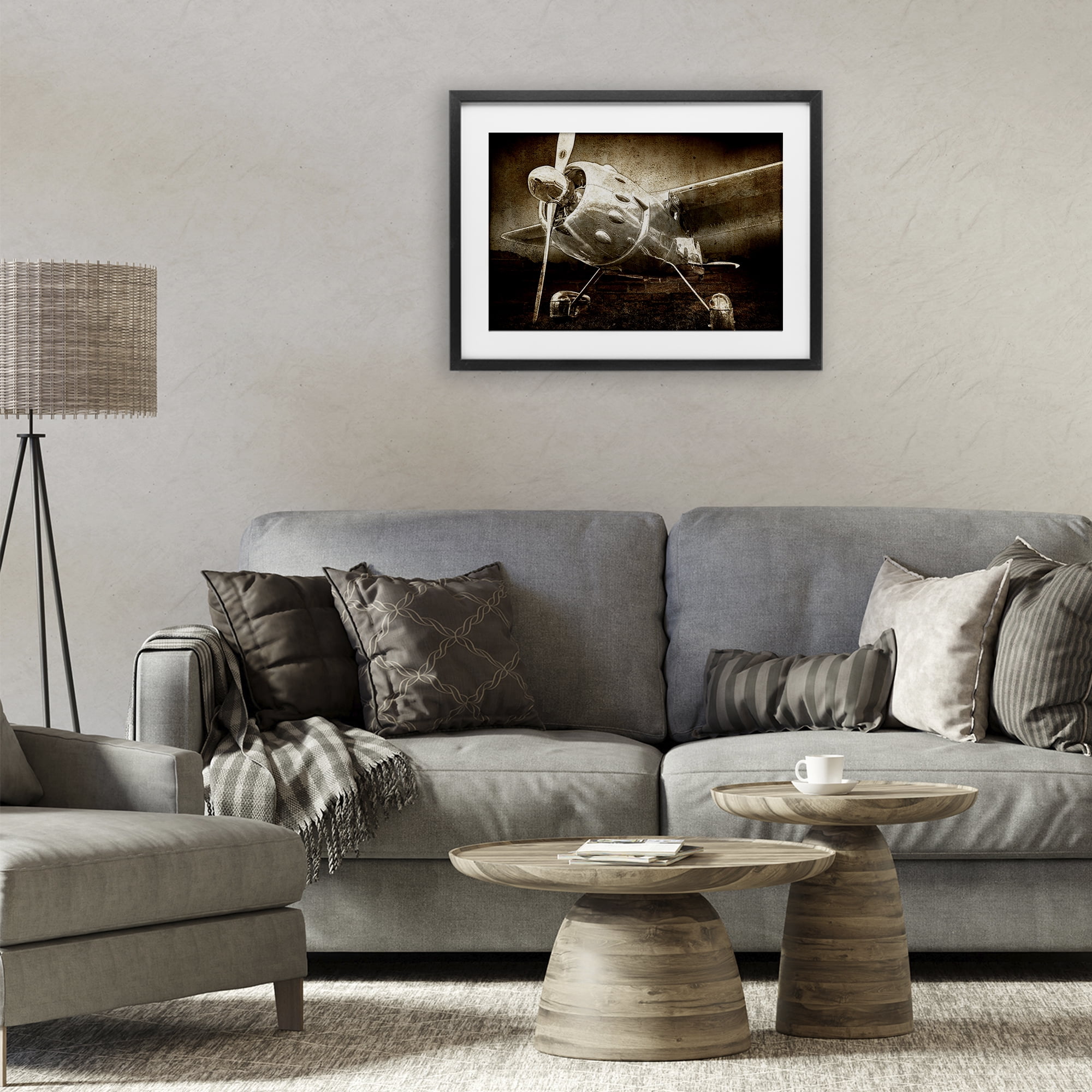 Stupell Industries Taking Flight Vintage Black Framed Print Under Glass, design by Kim Allen
