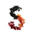 thumbnail image 2 of Fall Leaf Garland, Total 160cm Artificial Fall Vines Autumn Garland Fall Maple Leaves Thanksgiving Decor for Home Wedding Fireplace Christmas(E), 2 of 5