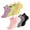 8 Colors, variant on Bocaoying 5-Pairs Grippy Socks for Women, Non-Slip Pilates & Yoga Socks with Sticky Grip Bottoms, Cotton Blend Slip-Free Socks for Barre, Workout, Hospital