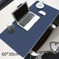 thumbnail image 1 of 1 Pcs Large Size 60*30mm Office Desk Protector Mat PU Leather Waterproof Mouse Pad Desktop Keyboard Desk Pad Gaming Mousepad, 1 of 7