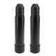 thumbnail image 1 of Lot de 2 supports de tableau arrière en alliage d'aluminium et caoutchouc pour moteur de bateau hors-bord, noir, 1 of 4