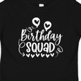 thumbnail image 4 of Inktastic Birthday Squad Cute Balloons and Hearts Boys or Girls Baby T-Shirt, 4 of 5