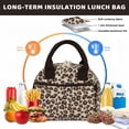 thumbnail image 5 of Inadays Lunch Box for Women, Insulated Lunch Bag Cute Corduroy Reusable Insulated Lunch Bags for Work Picnic or Travel, 5 of 8