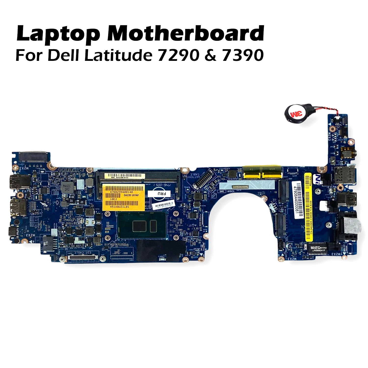 Pre-Owned Dell Latitude 7290 Intel i3-7130U DDR4 2.70GHz DAZ20 Motherboard 4H2MK