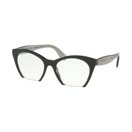 Eyeglasses Miu MU 3 QV H5X1O1 BLACK/TRANSAPRENT