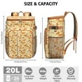 thumbnail image 2 of Cute Cartoon Fox Forest Design Backpack Cooler, Leakproof Insulated Cooler Bag, Waterproof Lunch Backpack for Women Men Camping Hiking Picnic Road Trip, 2 of 4