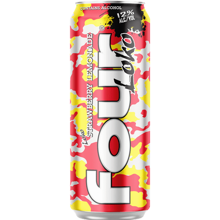 Four Loko Strawberry Lemonade 12% ABV, 23.5oz Can