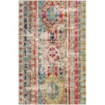 thumbnail image 1 of Unique Loom Sedona Over-Dyed Vintage Rug 3' 3 x 5' 3 Rectangle Blue/Beige, 1 of 1