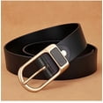 thumbnail image 4 of Cinturón con hebilla de pasador con relleno de pegamento para hombres, cinturón con hebilla de aleación casual de moda retro exclusivo, uso versátil, ajuste cómodo, 4 of 6