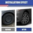 4Pcs/Set 16" Hubcaps Wheel Rims Cover For 2013-2019 NISSAN SENTRA;2011-2017 NISSAN LEAF Compatible With Steel Wheels Snap On Installation PP Material(16-Inch,BLACK MATTE)