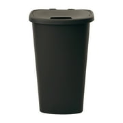 Mainstays Kitchen Trash Can, 11 Gallon Plastic Garbage Bin with Lift Top Lid, Black