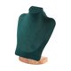 thumbnail image 5 of Exhibidor de collares, cadena, soporte para busto, soporte para busto de joyería, organizador de colgantes Terciopelo verde de 23 cm, 5 of 9