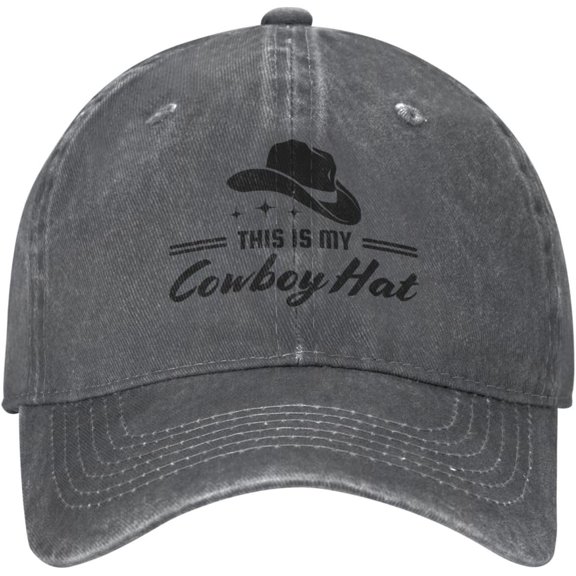 This is My Cowboy Hat Hat for Men Women Funny Trucker Hat Gifts Baseball Cap