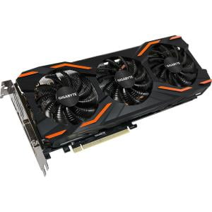 Gigabyte GV-N1080WF3OC-8GD GeForce GTX 1080 Graphic Card - 1.66 GHz Core - 1.80 GHz Boost Clock - 8 GB GDDR5X - PCI Express 3.0 x16 - 256 bit Bus Width - Fan Cooler - OpenGL 4.5, DirectX 12 - 3 x (The Best Gtx 1080 Card)