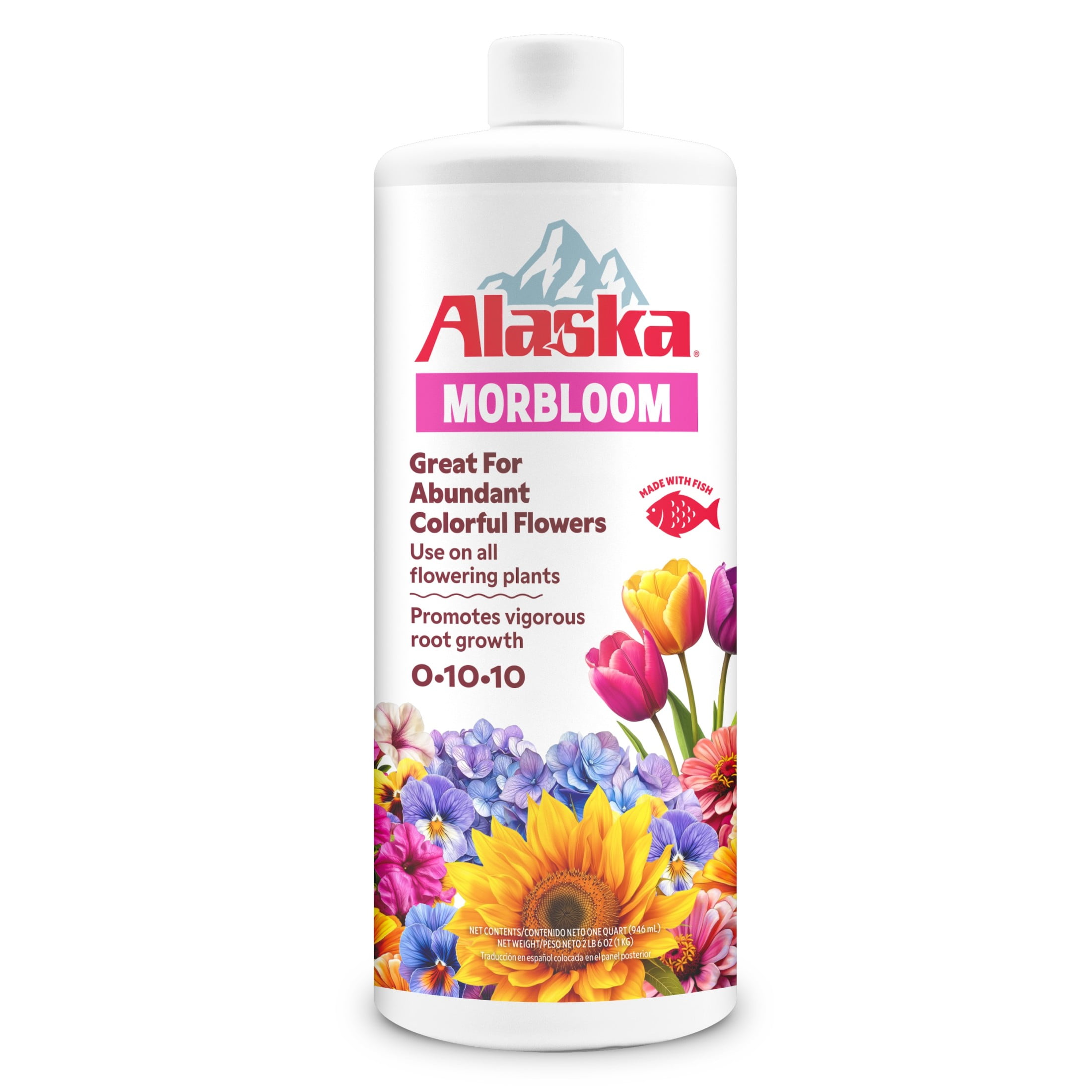 Alaska Morbloom 0-10-10 Plant Food 1qt