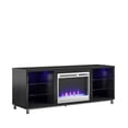 thumbnail image 1 of Lumina Fireplace TV Stand for TVs up to 48", White, 1 of 9