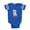 Royal Blue, variant on CafePress - Nice Bichon Frise - Cute Infant Baby Football Bodysuit