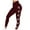 Wine, variant on ShiShine High Waist Legging for Women Print Shiny Gym Yoga Pants Scrunch Butt Lift Pants