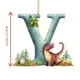 thumbnail image 2 of Colgante Acrílico Navideño de Dinosaurio con 26 Letras, 2 of 2