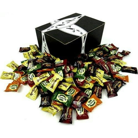 Bali's Best Coffee & Tea Candies 6-Flavor Variety: One 1 lb Assorted Bag of Coffee, Espresso, Latte, Green Tea Latte, Citrus Green Tea, and Classic Iced Tea in a BlackTie (Best Iced Tea In The World)
