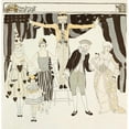 thumbnail image 2 of Anonymous 20x20 Gold Ornate Framed and Double Matted Museum Art Print Titled - Delineator V99 Pl04 (1922), 2 of 4
