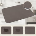 thumbnail image 5 of Unique Bargains Diatomaceous Stone Dish Countertop Drying Mat Brown 15.7*11.8 inch, 5 of 7