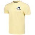 thumbnail image 2 of Unisex Gold Michigan Wolverines Scenic Comfort Colors T-Shirt, 2 of 3