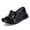 Black, variant on Men's Open Toe Slide Sandals Lightweight Cushioned Platform Slides, Non-Slip Breathable Slippers for Casual Beach Shower Daily Wear