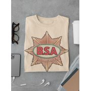 B.S.A Empire Star T-Shirt Men -BSA Designs, Male Small