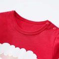 thumbnail image 4 of Odeerbi Baby Boys Girls Clothes Christmas Santa Claus Rompers Cotton Jumpsuits Winter Baby Long Sleeve Bodysuit Newborn Christmas Crawling Clothes Onesie Red, 4 of 8
