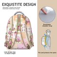 thumbnail image 5 of Pioneer Flower Backpack for School,Cute School Bag,Schoolbag with Adjustable Shoulder Straps & Padded Back,15.3"x11"x7.1"., 5 of 6