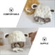thumbnail image 5 of 1 gorro de invierno para bebé, adorable gorro de peluche decorativo con forma de corderito., 5 of 8