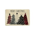 thumbnail image 2 of PALIFEUR Christmas Door Mat, 24"x16" Dirt Trapping Door Mat Indoor Entrance, Absorbent Non-Slip Christmas Stree Doormat, Washable Front Door Mat Outside Entrance for Holiday Party Decorations, Red, 2 of 7